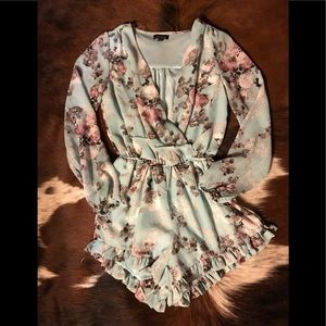 Adorable Floral Romper